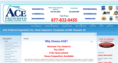 Desktop Screenshot of acepreferredinspections.com